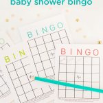 Free Printable Baby Shower Bingo Cards | Baby Shower Ideas | Baby | 50 Free Printable Baby Bingo Cards