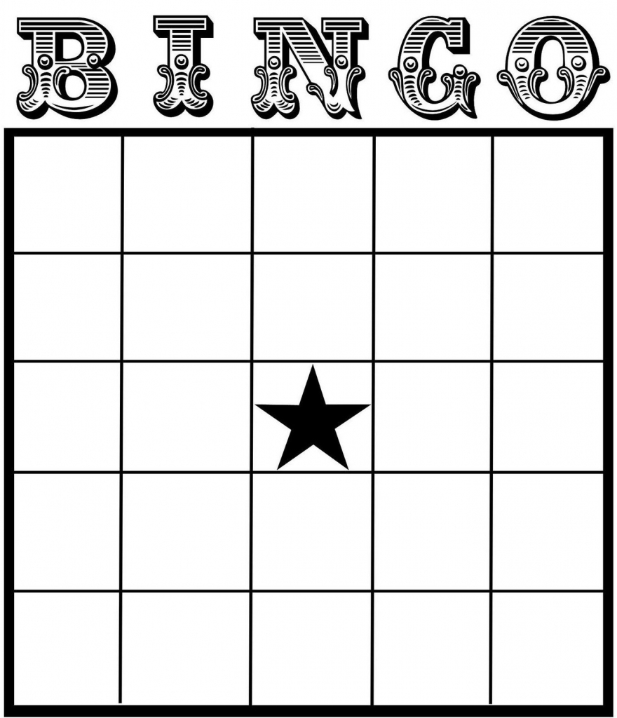 Free Printable Bingo Card Template - Set Your Plan &amp;amp; Tasks With Best | Free Printable Bingo Cards For Teachers
