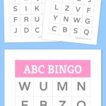 Free Printable Bingo Cards | Bingo Cards | Alphabet Bingo, Preschool | Free Printable Alphabet Bingo Cards