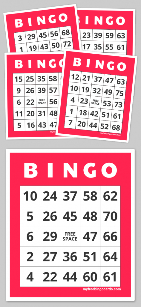 Free Printable Bingo Cards | Family Nights Education | Bingo Cards | Free Printable Number Bingo Cards 1 20