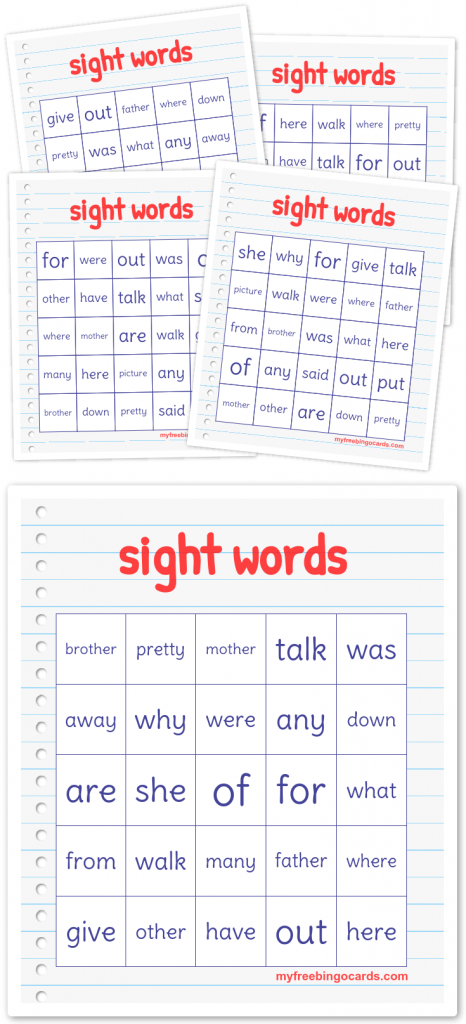 Free Printable Bingo Cards | New | Free Bingo Cards, Free Printable | Vocabulary Bingo Cards Printable