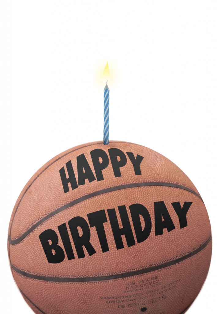 Free Printable Birthday Card - Basketball | Greetings Island | Free Printable Basketball Cards