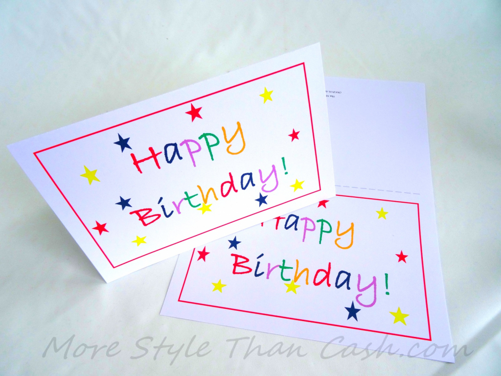 Free Printable Birthday Card | Free Printable Money Cards For Birthdays