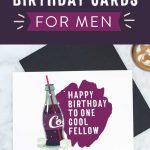 Free Printable Birthday Cards For Him | Printables, Invitations | Free Printable Happy Birthday Cards For Dad
