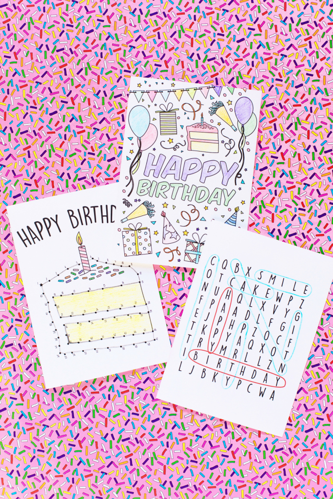 Free Printable Birthday Cards For Kids - Studio Diy | Free Printable Birthday Cards For Kids