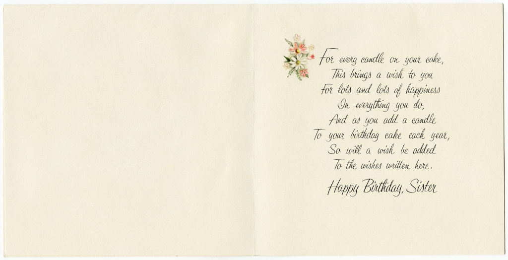 Free Printable Birthday Cards For Sister | My Birthday | Vintage | Printable Birthday Cards For Sister