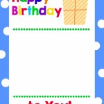 Free Printable Birthday Cards (That Hold Gift Cards)   Crazy Little | Printable Gift Card Holder Birthday