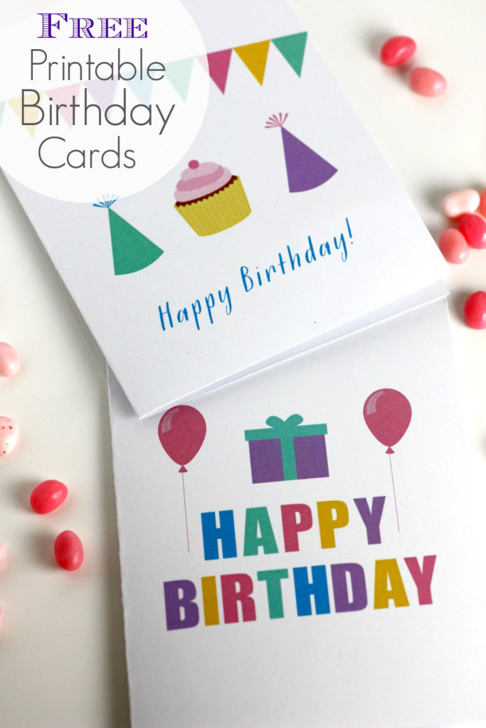 Free Printable Blank Birthday Cards | Catch My Party | Free Printable Birthday Cards For Adults