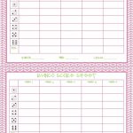 Free Printable Bunco Score Sheets Only | Feel Free To Print It Out | Printable Bunco Score Cards Free