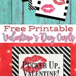 Free Printable Chapstick Valentine's Day Cards | Will You Be My | Valentine's Day Cards For Her Printable