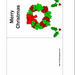 Free Printable Christmas Card Templates – Fun For Christmas & Halloween | Christmas Cards Download Free Printable
