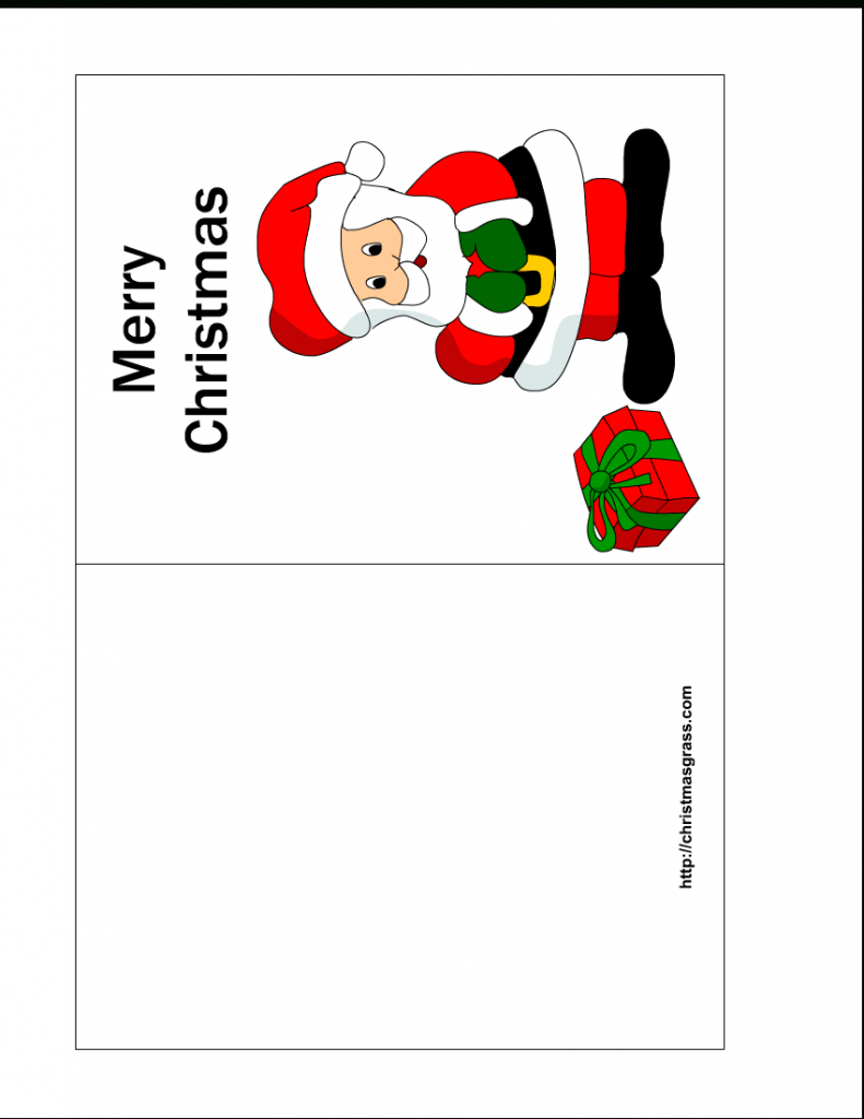 Free Printable Christmas Cards | Free Printable Christmas Card With | Free Printable Christmas Card Templates