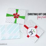 Free Printable Christmas Gift Card Holders | Free Printable Christmas Gift Cards