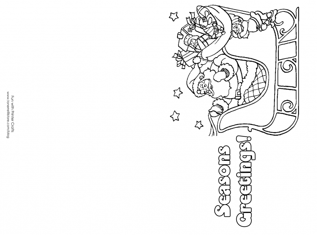 Free Printable Christmas Postcards - Canas.bergdorfbib.co | Free Printable Christmas Cards To Color