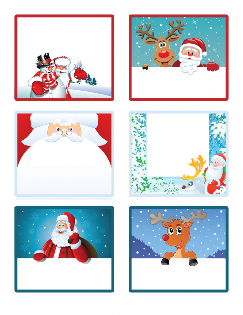 Free Printable Christmas Tags Templates – Fun For Christmas &amp;amp; Halloween | Free Printable Christmas Gift Cards