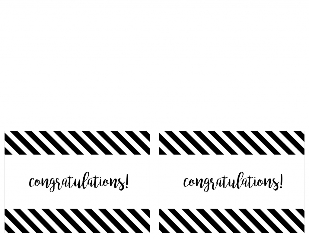 Free Printable Congratulations Card - Paper Trail Design | Free Printable Congratulations Cards