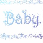 Free Printable Decorated Baby Card Greeting Card | Baby Shower Ideas | Free Printable Baby Cards