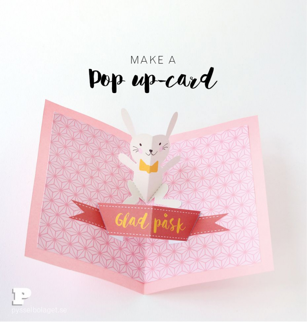 Free Printable Easter Pop Up Card | Popprop And Fold | Diy Easter | Free Printable Easter Greeting Cards