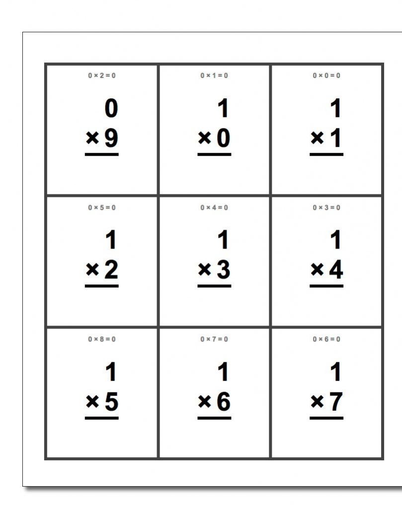 Free Printable Flash Cards For Each Math Operation With Answer Key | Free Printable Addition Flash Cards