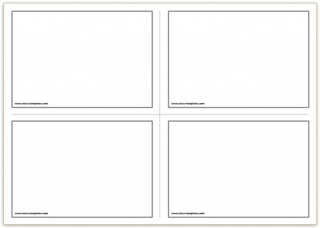 Free Printable Flash Cards Template | Free Printable Blank Index Cards