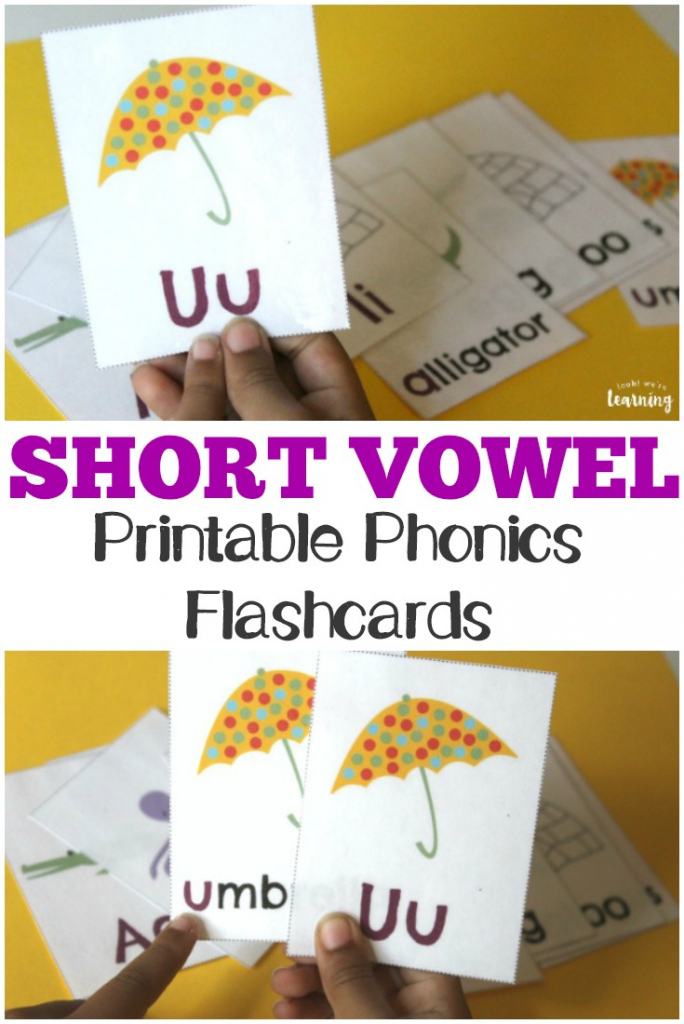 Free Printable Flashcards: Short Vowel Flashcards | Printable Picture Cards For Phonics