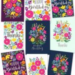 Free Printable Flower Greeting Cards   A Piece Of Rainbow | Free Printable Bday Cards