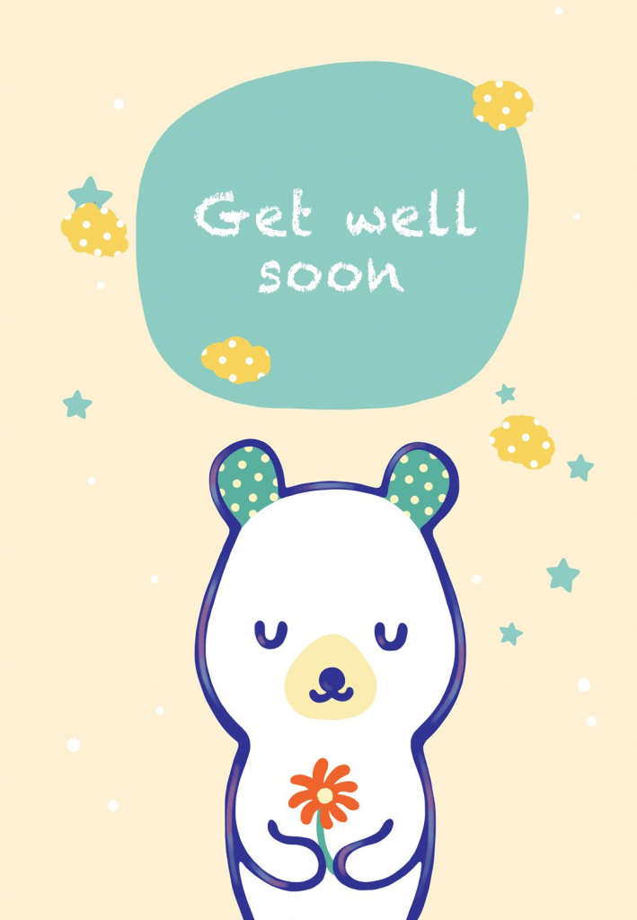 feel better teddy bear