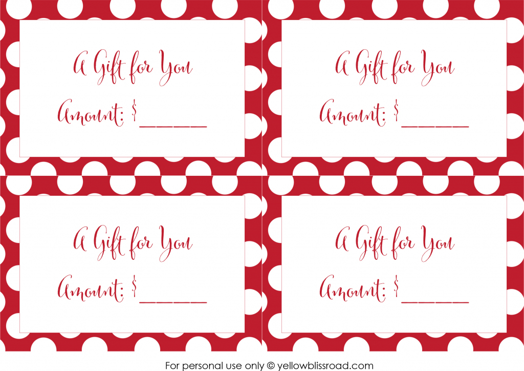 Free Printable Gift Card Envelopes - Yellow Bliss Road | Gift Card Printable Envelope