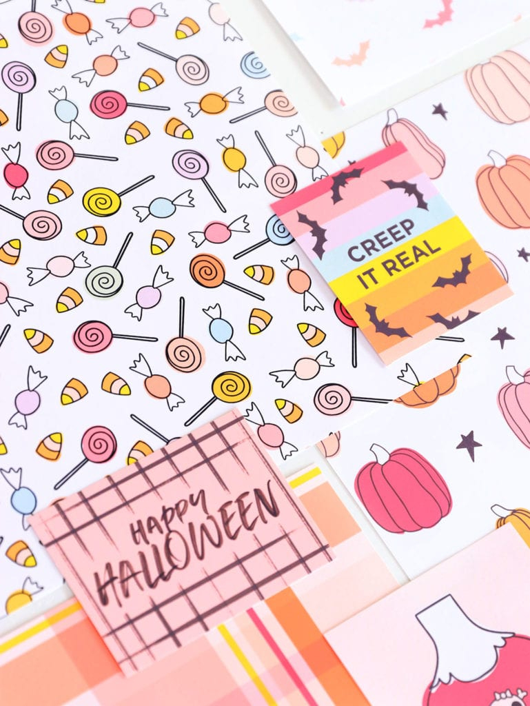 Free Printable Halloween Cardstock With Canon | Damask Love | Free Printable Card Stock Paper