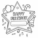 Free Printable Happy Birthday Coloring Pages For Teachers | Birthday | Printable Coloring Anniversary Cards