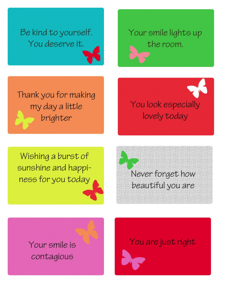 Free Printable Kindness Cards | Random Love | Kindness Activities | Free Printable Kindness Cards