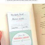 Free Printable Library Cards | Printable Library Card Template