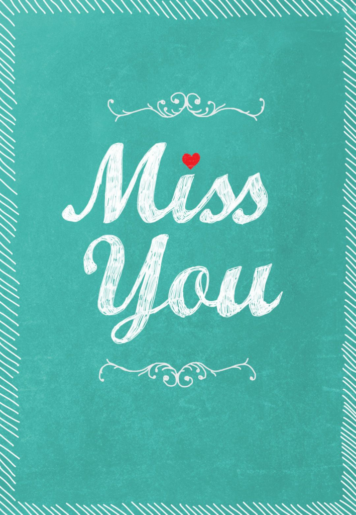 Printable Miss You Cards Printable Card Free