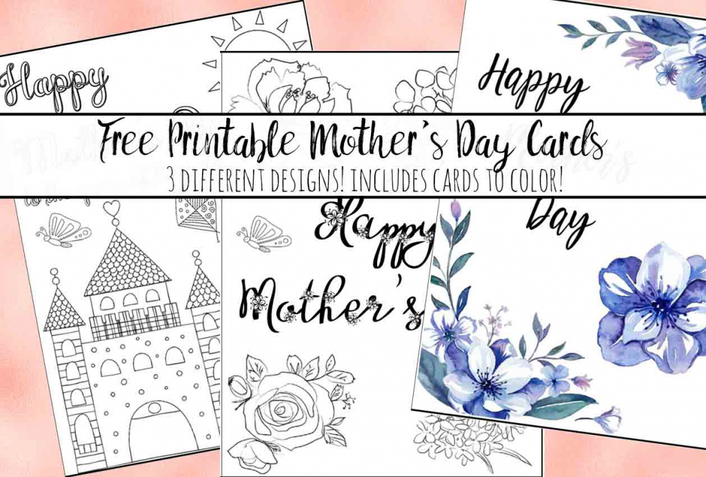 Free Printable Mother&amp;#039;s Day Cards (Some Of Them You Can Color!) | Printable Mothers Day Bingo Cards