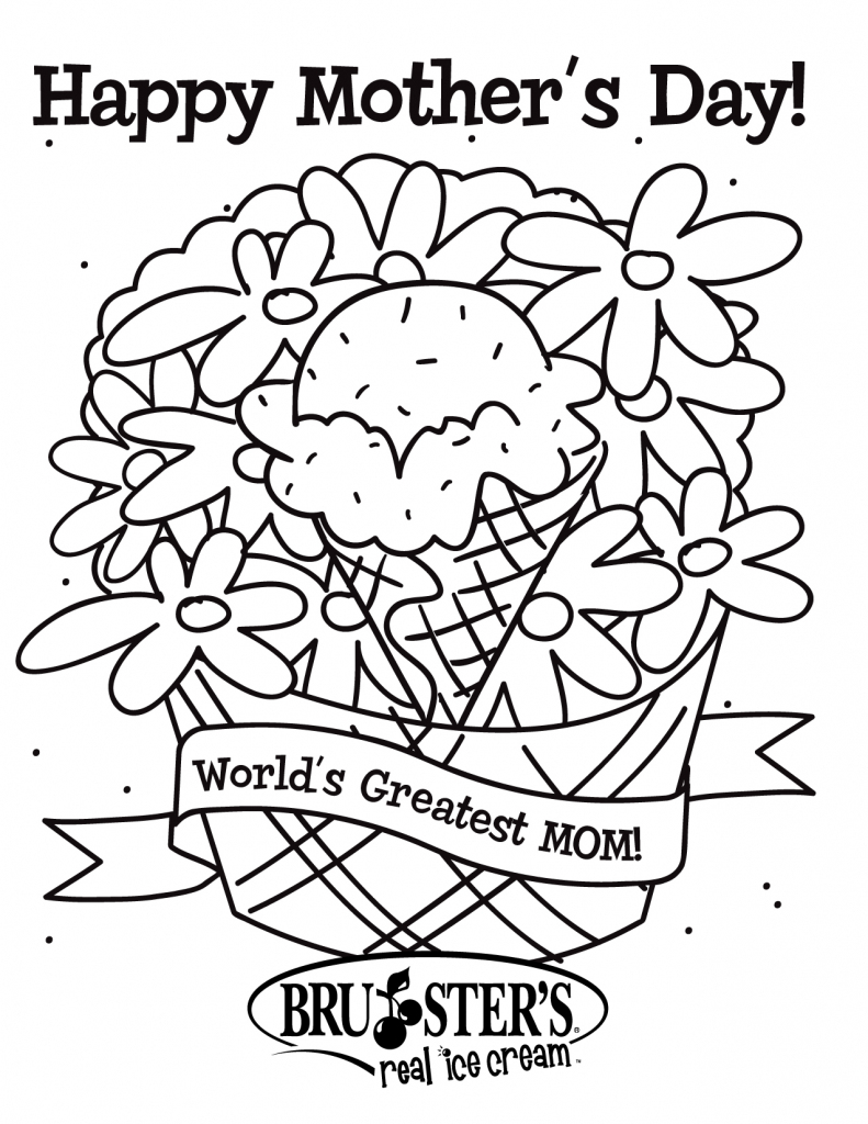 Free Printable Mothers Day Coloring Pages For Kids | Free Printable Mothers Day Coloring Cards