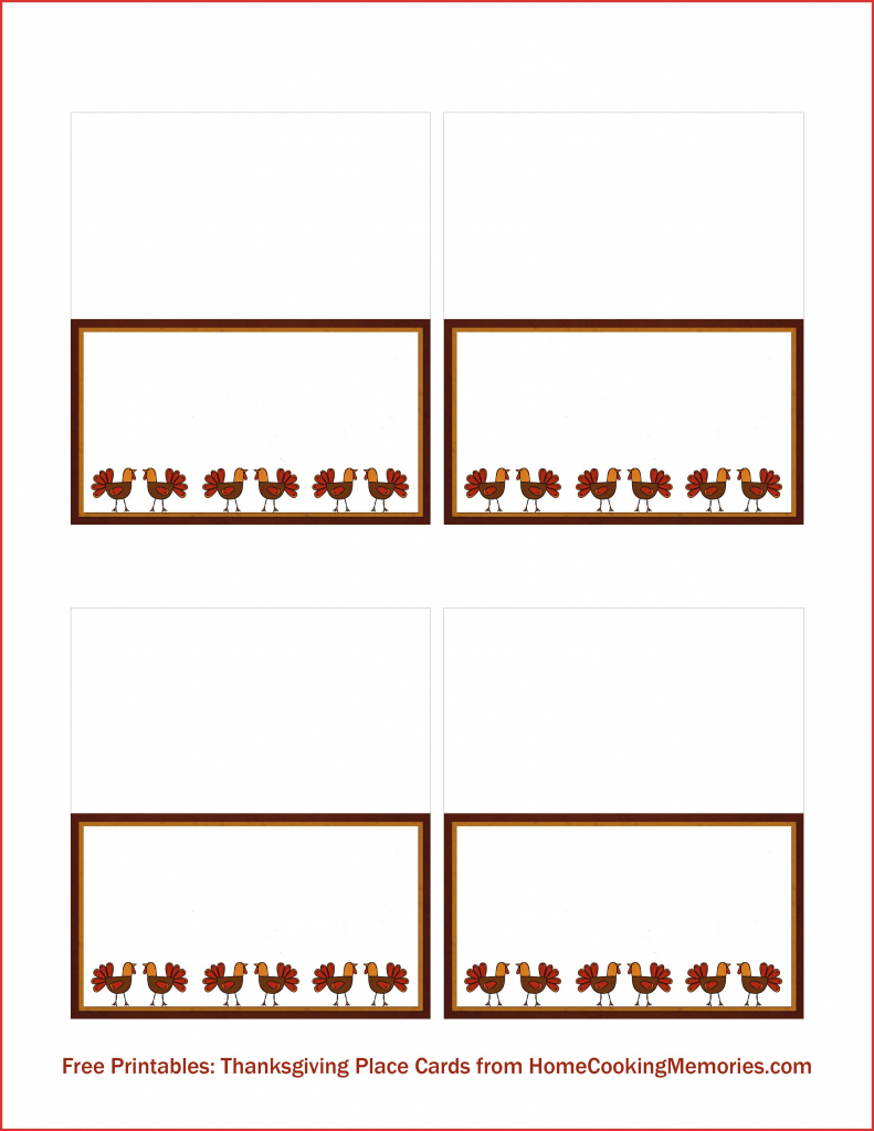 Free Printable Place Card Templates Christmas | Free Printables | Free Printable Place Cards Template