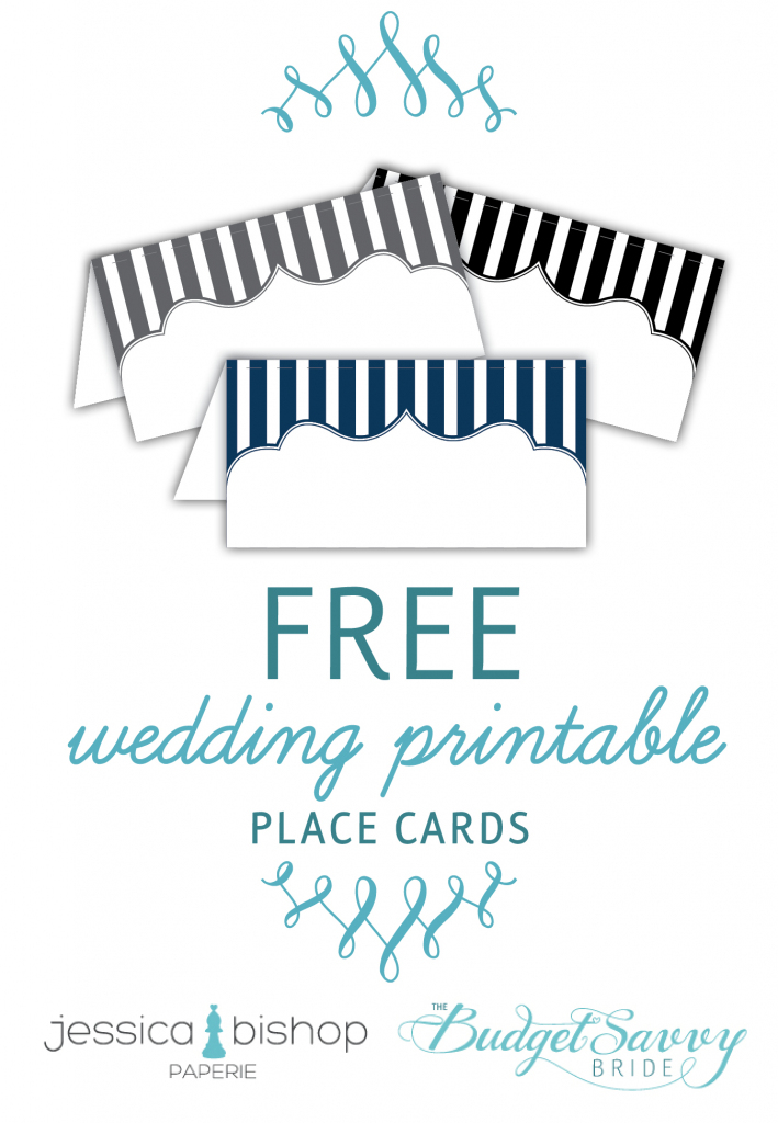 Free Printable Place Cards | The Budget Savvy Bride | Free Printable Place Cards