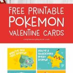 Free Printable Pokemon Valentines Cards Your Kids Will Be Begging | Pokemon Valentine Cards Printable