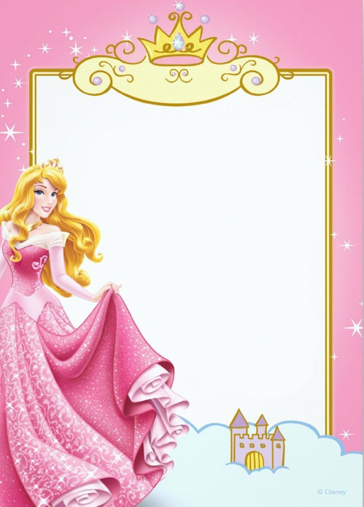 Free Printable Princess Invitation Templates | Princess And My | Free Printable Princess Invitation Cards