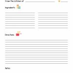 Free Printable Recipe Template: Diy Recipe Book! A4 | Recipe Books | Printable Recipe Card Template