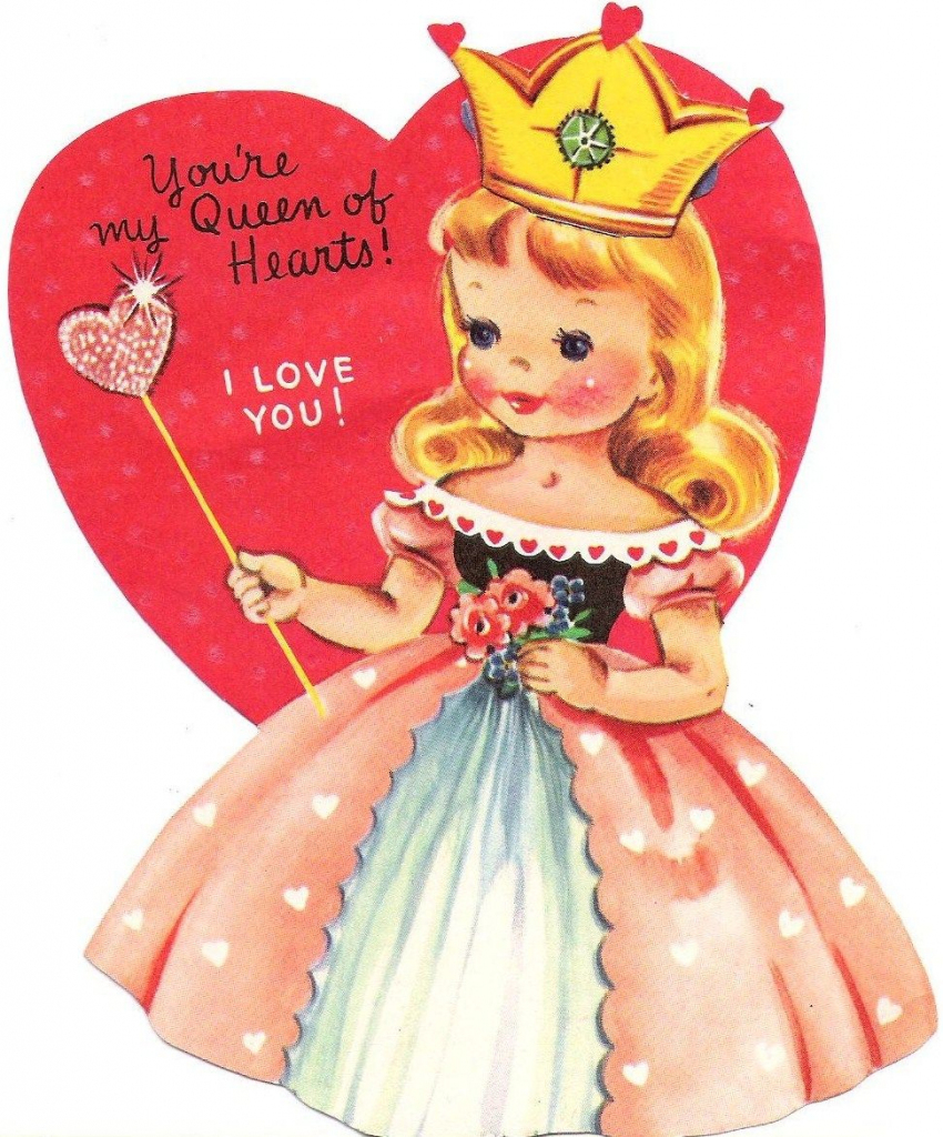 Printable Old Fashioned Valentine Cards Printable Card Free