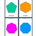 Free Printable Shapes Flashcards For Preschoolers And Kindergarten | Printable Shapes Flash Cards