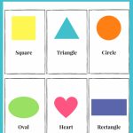 Free Printable: Shapes   Simple Mom Review | Printable Shapes Flash Cards