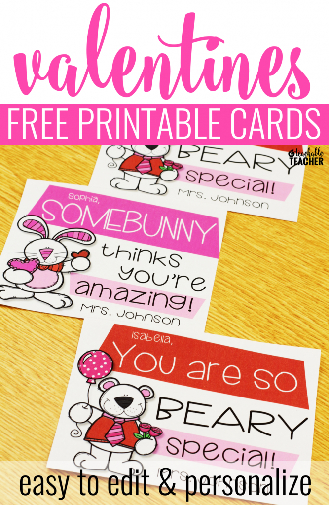 Free Printable Teacher Valentine Cards | Firstgradefaculty | Printable Valentine Cards For Teachers