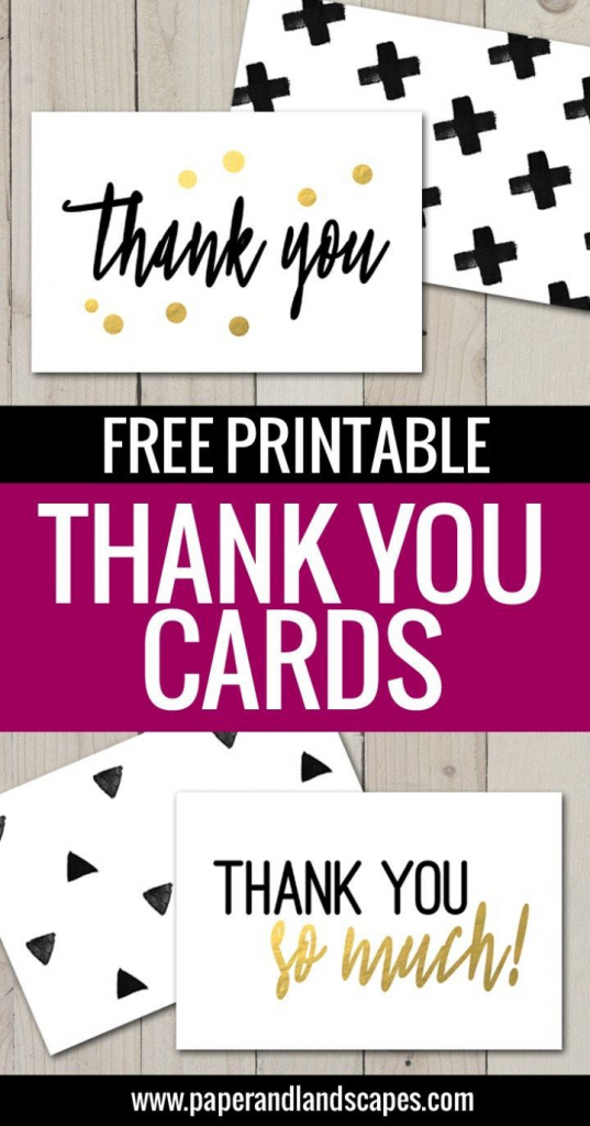 Free Printable Thank You Cards | Giftables | Pinterest | Free | Cute Printable Thank You Cards