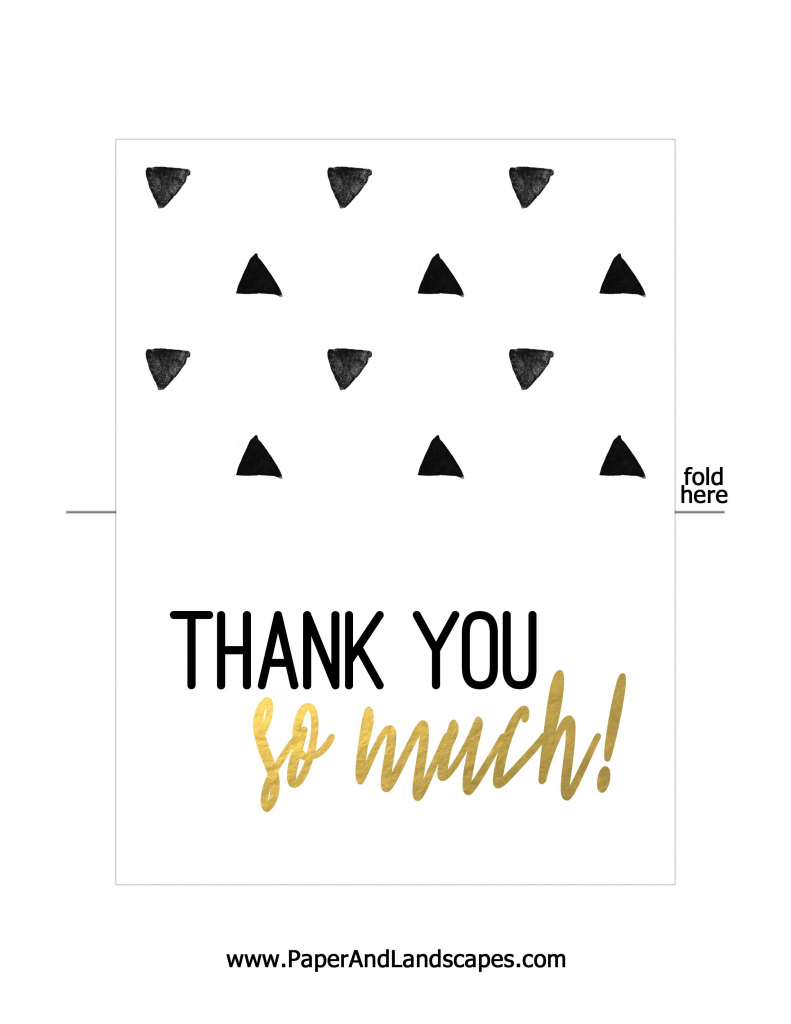 Free Printable Thank You Cards | Messenges - Free Printable Thank | Free Printable Thank You Cards