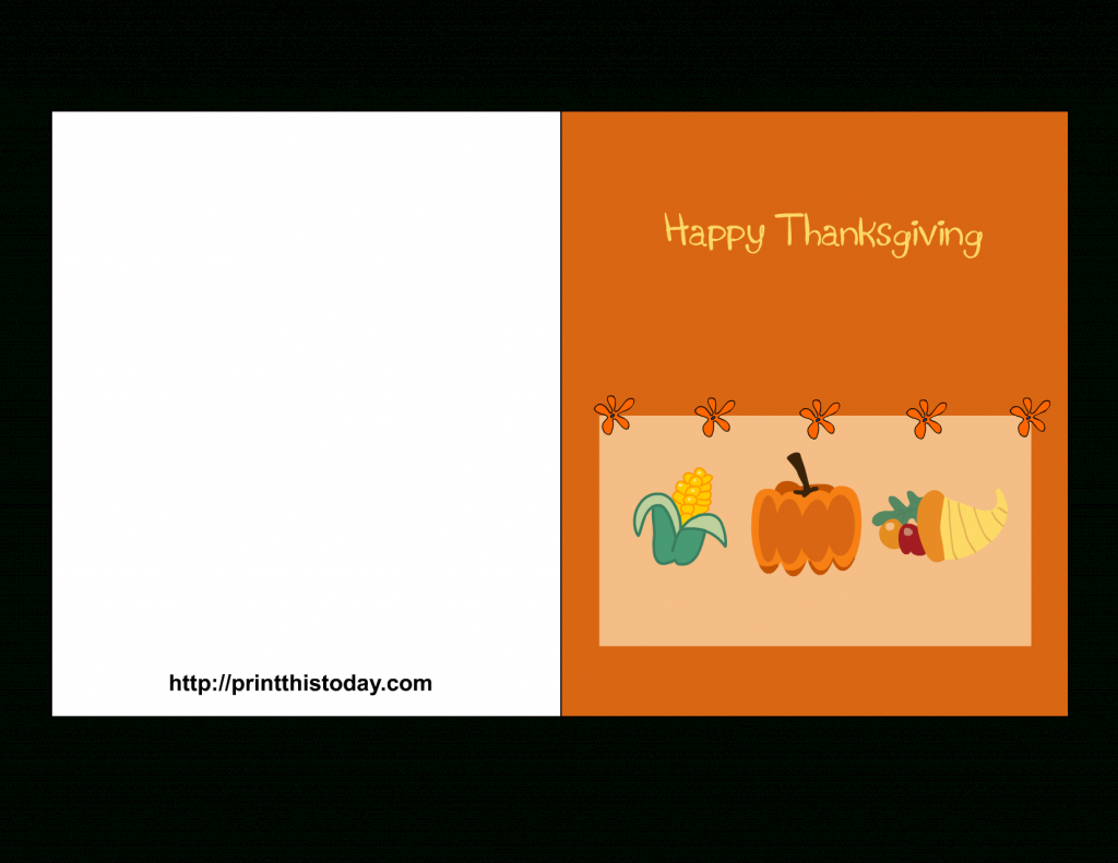 Free Printable Thanksgiving Cards | Free Printable Thanksgiving Cards