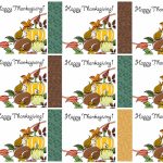 Free Printable Thanksgiving Place Cards    Also Great For Cupcake | Free Printable Halloween Place Cards