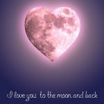 Free #printable 'to The Moon And Back' #love Greeting Card | Free | Free Printable Love Greeting Cards