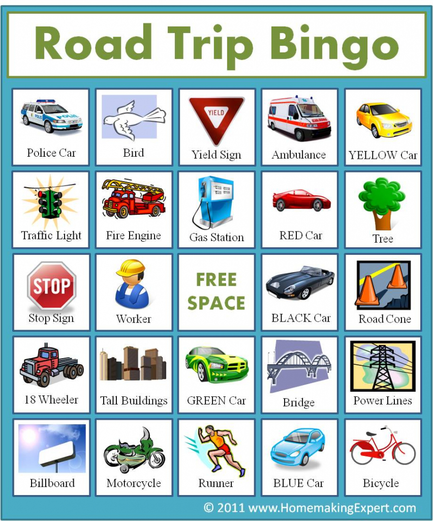 Free: Printable Travel Bingo Cards For Kids | Frugal York County | Printable Picture Bingo Cards For Kids